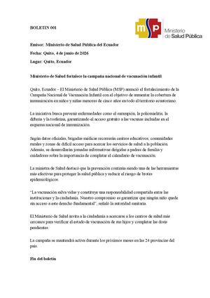 Boletin 001