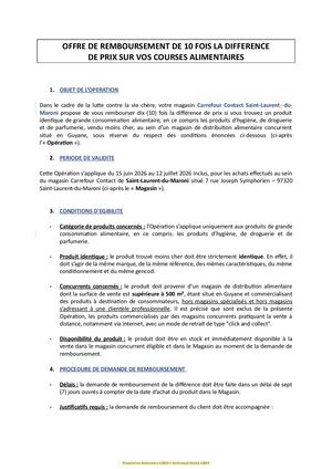 Règlement Remboursement 10x La Différence Guyane Sl Du Maroni Maj 04 06 26 (002)