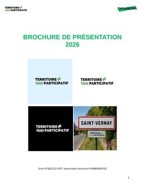 Brochure De Présentation Label