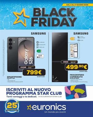 Volantino Euronics Dal 4 Al 17 Giugno
