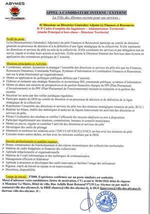 Appels à Candidature