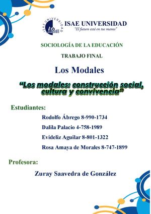 LOS MODALES