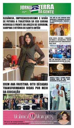 Jornal Terra Da Gente Edição Digital Nº 295