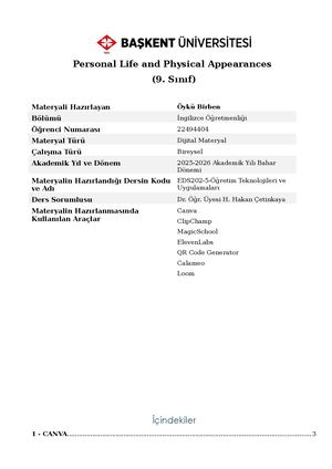 Eds202 Materyal Bilgi Formu 2026