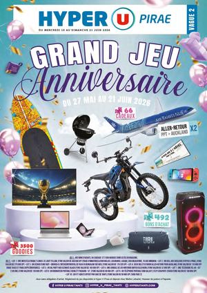 Grand Jeu Anniversaire Vague 2 - Hyper U