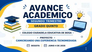 Avance Académico Segundo Trimestre Grado Quinto