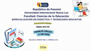 Portafolio De Planificación Curricular Universitaria