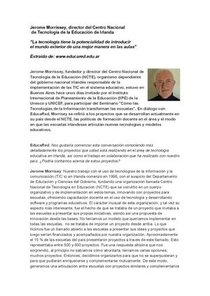 Biografía de Jerome Morrissey