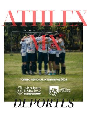 PRIMERA EDICION DE LA REVISTA ATHLEX MX