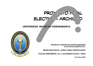 PRESENTACION PORTAFOLIO ENTREGA CENTRO PESQUERO ARCHICAD