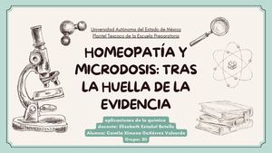Homeopatía y microdosis: tras la huella de la evidencia