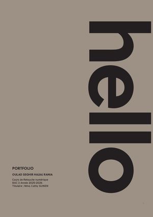 Portfolio Janvier2026 Ouladseghirrania