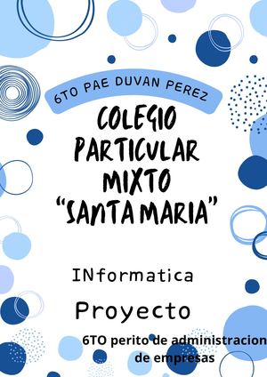 Documento A4 Portadas Trabajo Marketing Creativo Azul