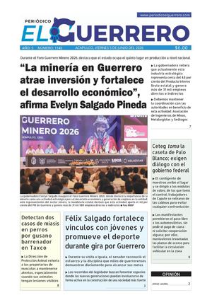 Viernes 5 de junio del 2026