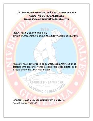 Proyecto Final De Planeamiento