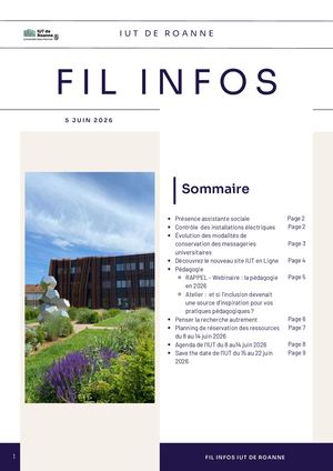 Fil Infos Du 05 06 26