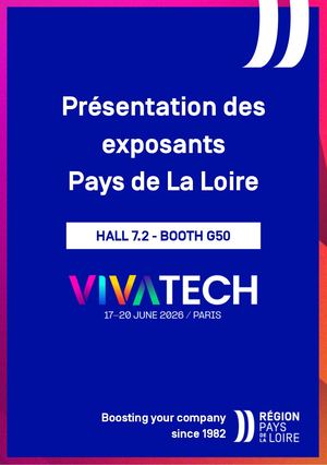 Vivatech 2026 : carnet des exposants Pays de la Loire
