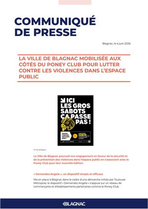 2026 06 04 La Ville De Blagnac Mobilisée Aux Côtés Du Poney Club