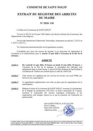 2026 118 Commune Fête De La Musique