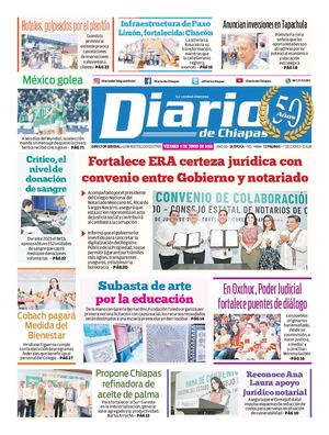 Portada, Viernes 5 De Junio De 2026