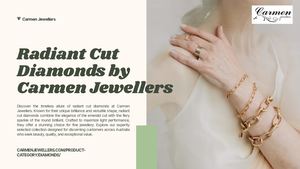 Radiant Cut Diamonds By Carmen Jewellers