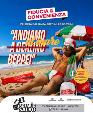 Volantino Fiducia & Convenienza Giugno Rosario Salvo