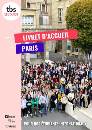 Paris Livret D'accueil - TBS Education