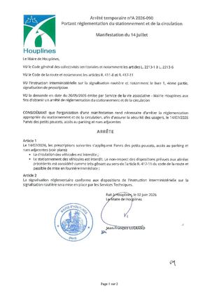 2026 06 05 A 2026 090 14 Juillet
