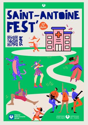 Affiche Saint Antoine Fest'