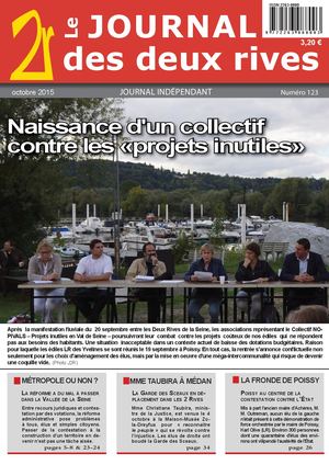Journal des 2 Rives, n°123, octobre 2015
