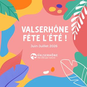 Dépliant "Valserhône fête l'été !"
