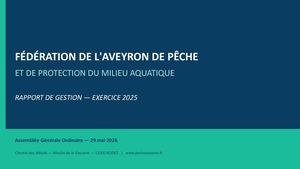 Rapport Gestion simplifié 2025 Peche Aveyron