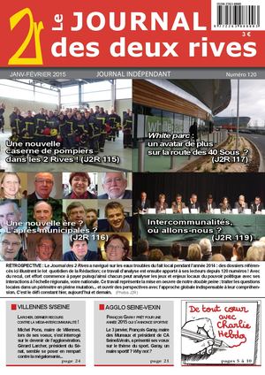 Journal des 2 Rives, n°120, janv-février 2015