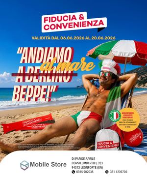 Volantino Fiducia & Convenienza Giugno Mobile Store