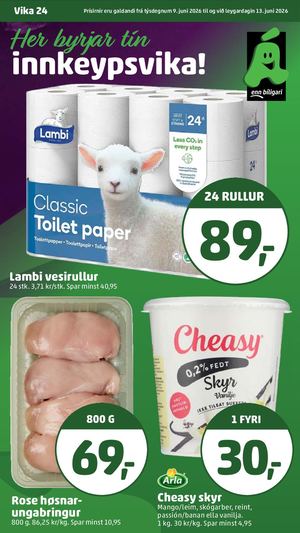 Á tilboðsblað vika 24 2026