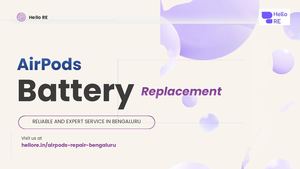 Air Pods Battery Replacement By Hello Re – Bengaluru Repair Experts