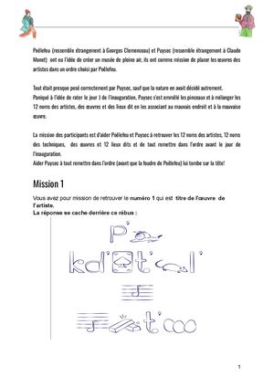 Mission 1 La Mairie