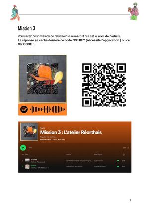 Mission 3 L'atelier Reorthais