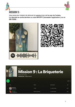 Mission 9 La Briqueterie