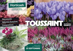 Catalogue Toussaint Horticash 2026