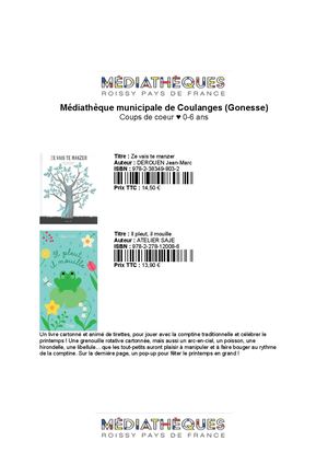 Bibliographie Coups De Coeur ♥ 0-6 Ans ♥