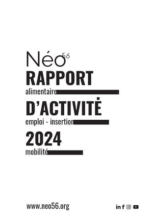 Rapport d'activité 2024 néo56