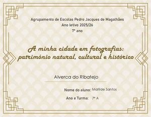 2º 7º A Matilde Santos A Minha Cidade Em Fotografias (Ppt Para Aluno ) 1