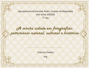7º B Catarina Coelho A Minha Cidade Em Fotografias (Ppt Para Aluno (4) 1