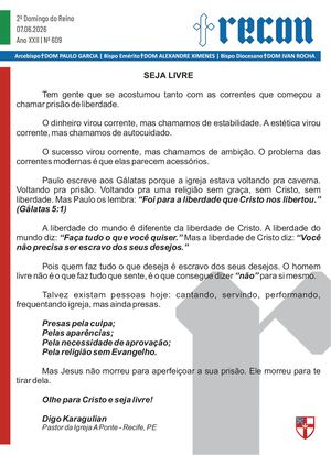 Boletim 609 07 06 2026