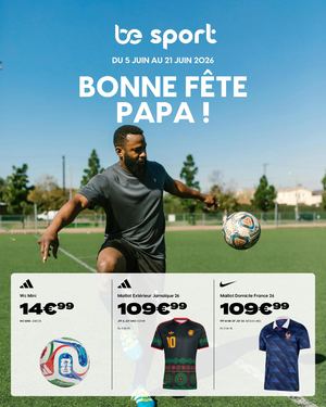 CATALOGUE FÊTE DES PÈRES BE SPORT 2026