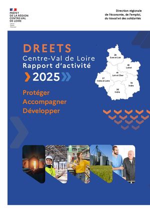 Rapport d'activité 2025 DREETS Centre-Val de Loire