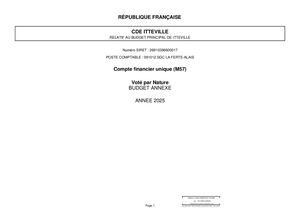 Del 04 2026 Annexe Vote Du Compte Financier Unique Cde 2025