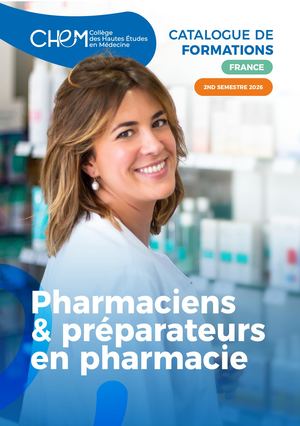 CATALOGUE PHARMACIENS & PRÉPARATEURS EN PHARMACIE 2026 - CHEM Santé