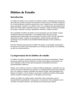 habitos de estudio :)
